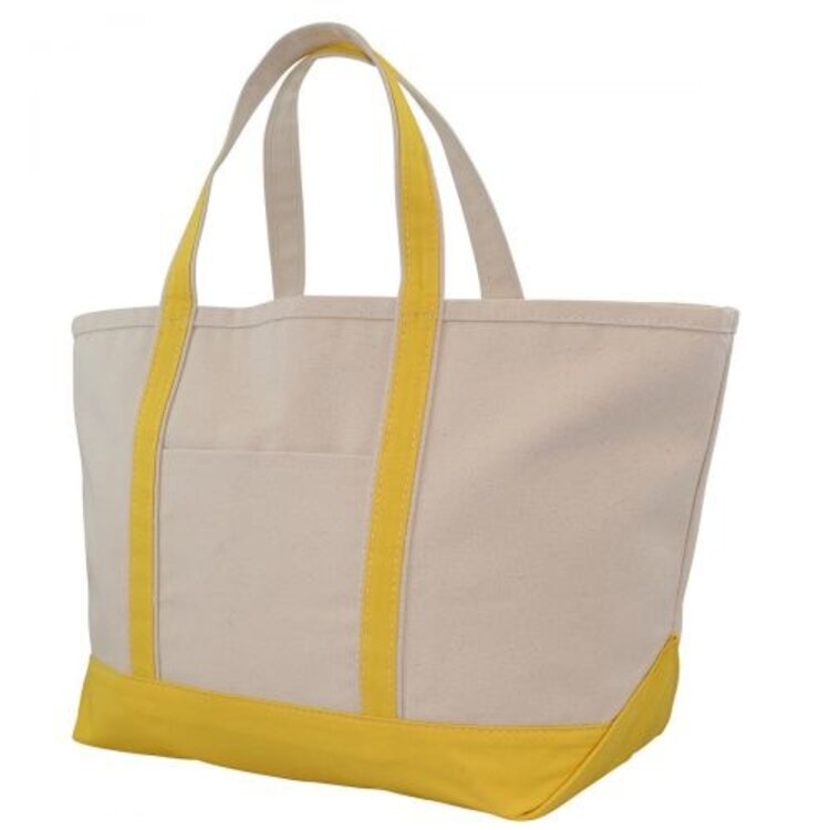 Large Canvas Boat Tote