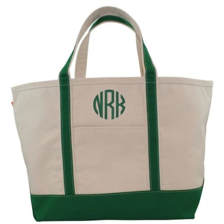 Large Canvas Boat Tote