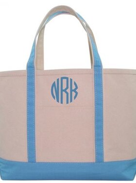 Large Canvas Boat Tote - 13 Colors