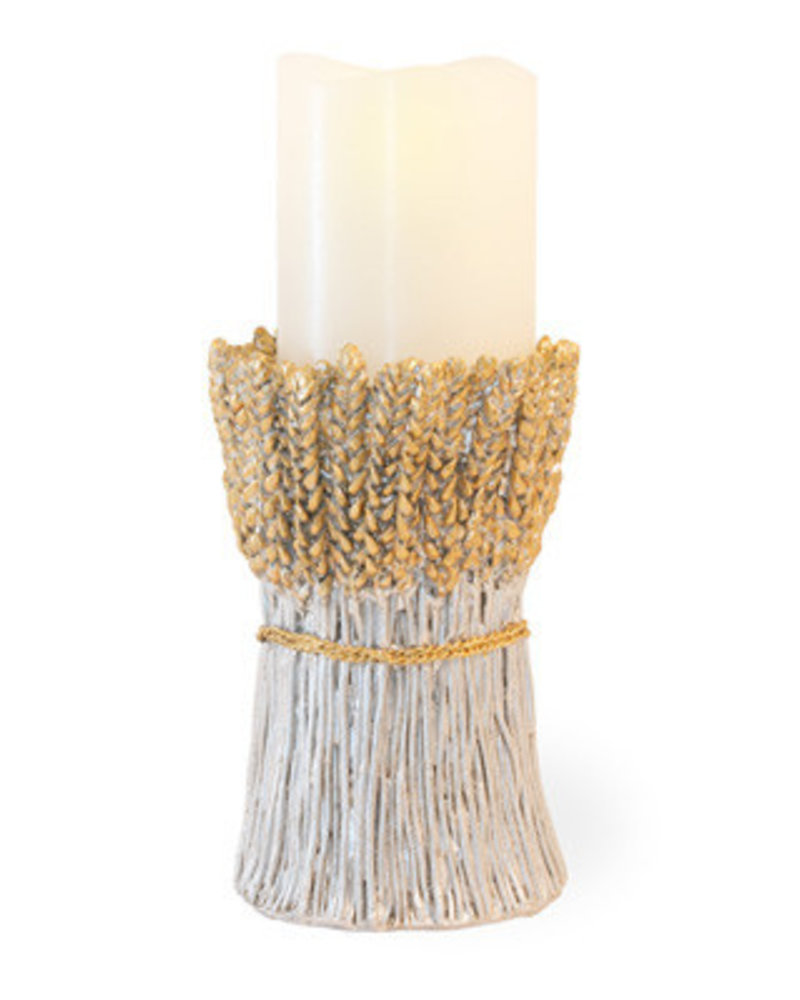 Boston International Wheat Pillar Candle Holder