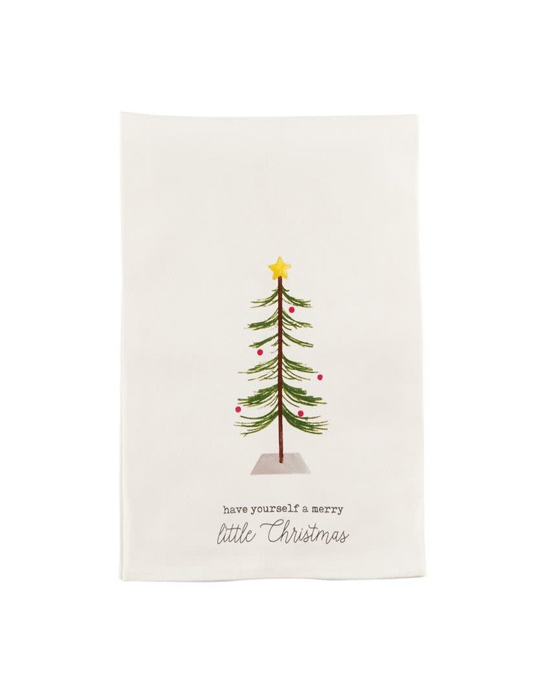 Mudpie Christmas Icon Tea Towel W Funny Sentiment 6 Designs