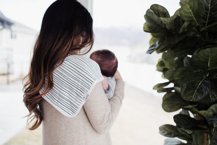 Copper Pearl Alta Burp Cloths