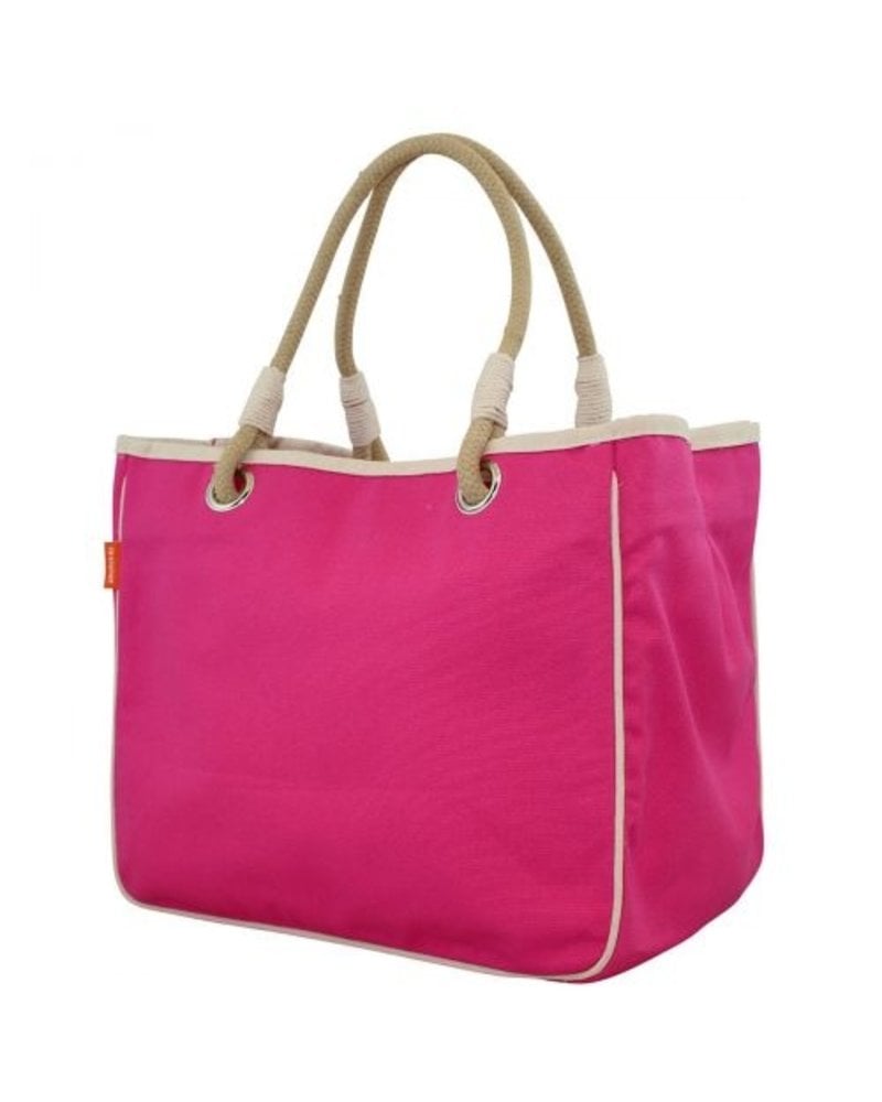 CB Station Solid Canvas Rope Tote