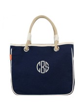 CB Station Canvas Rope Tote - 3 Solid Colors