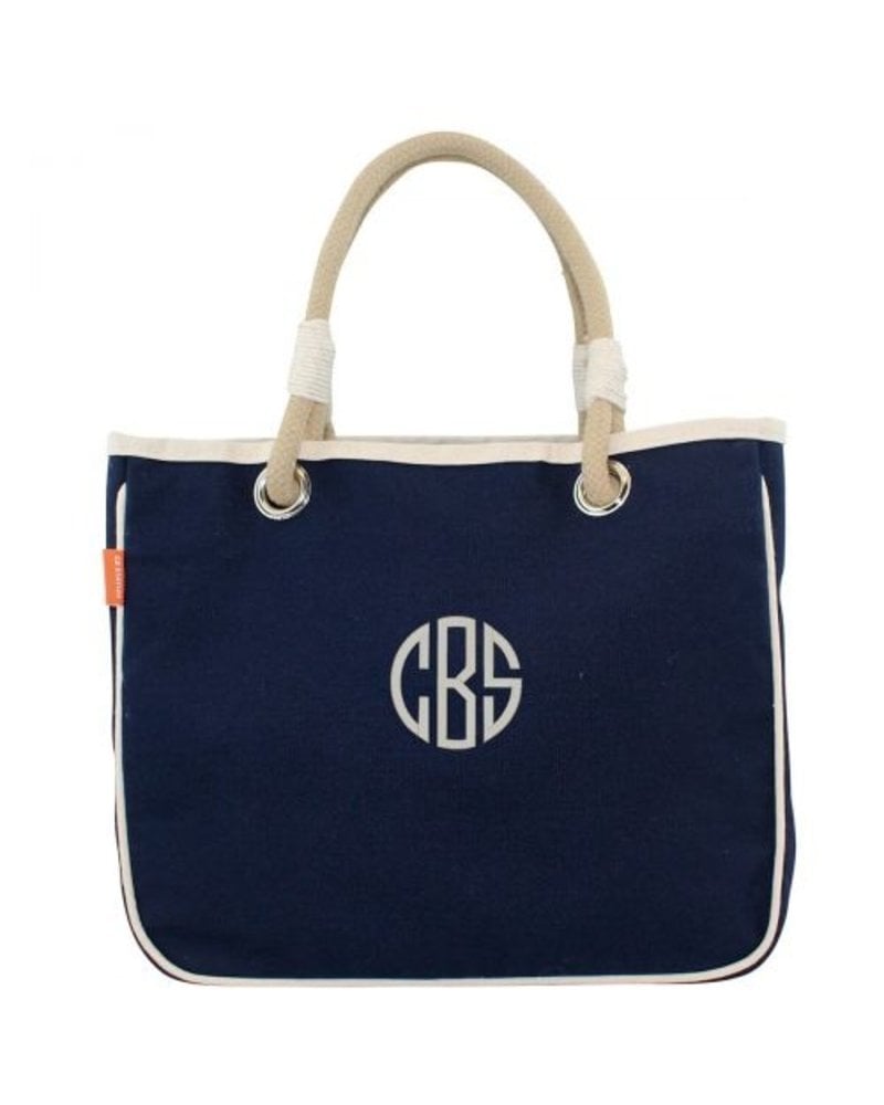 CB Station Solid Canvas Rope Tote