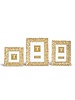 Two's Company Gold Braid Picture Frames