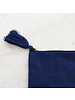 ROYAL STANDARD Monogrammed Navy Blue Cosmetic Bag