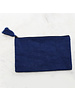 ROYAL STANDARD Monogrammed Navy Blue Cosmetic Bag