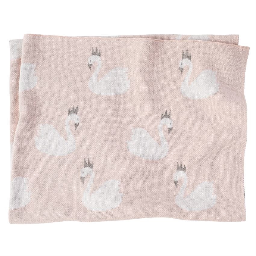 swan baby comforter
