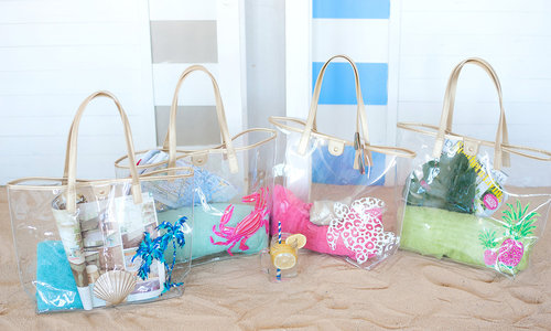 personalized beach bags and towels