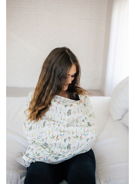 floral nursing cover