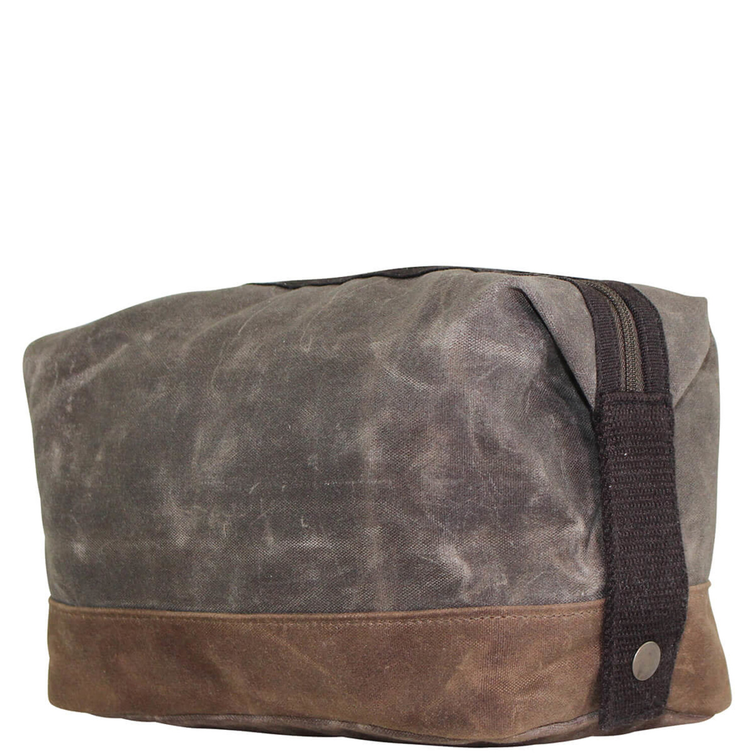 CB Station Monogrammed Olive Waxed Canvas Dopp Kit Initial Styles Jupiter Boutique