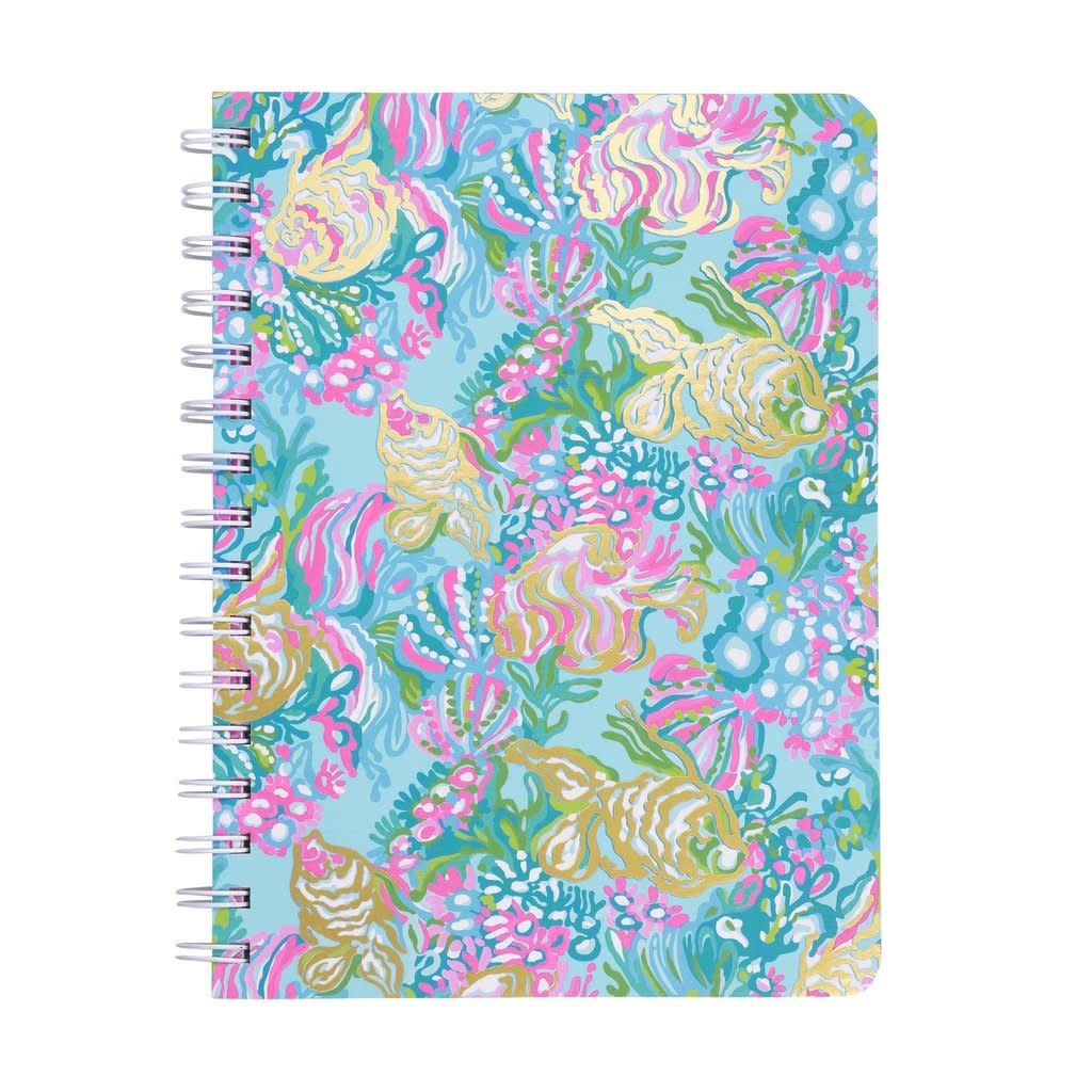 Lilly Pulitzer Aqua La Vista Mini Notebook Free Monogramming Lilly Pulitzer Aqua La Vista Mini