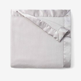 Elegant Baby Grey Fleece Baby Blanket