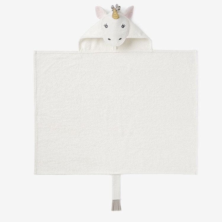Elegant Baby Unicorn Hooded Bath Wrap Towel