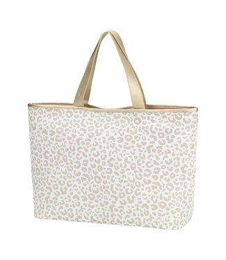 Wholesale Boutique Natural Leopard Ally Tote