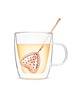Pinky Up Pinky Up Tea Infuser - Rose Gold Heart