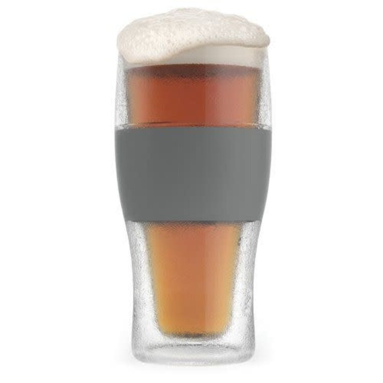 Host Host Freeze Beer Cooling Cup - Pint Glass - Gray