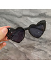 Initial Styles NHO Kids Sunglasses - Heart Black