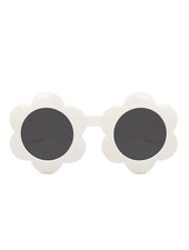 Initial Styles Kids White Flower Sunglasses