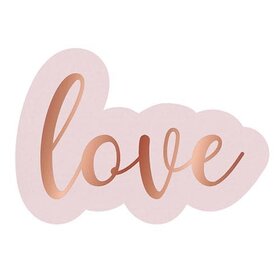 Love Paper Cocktail Napkins