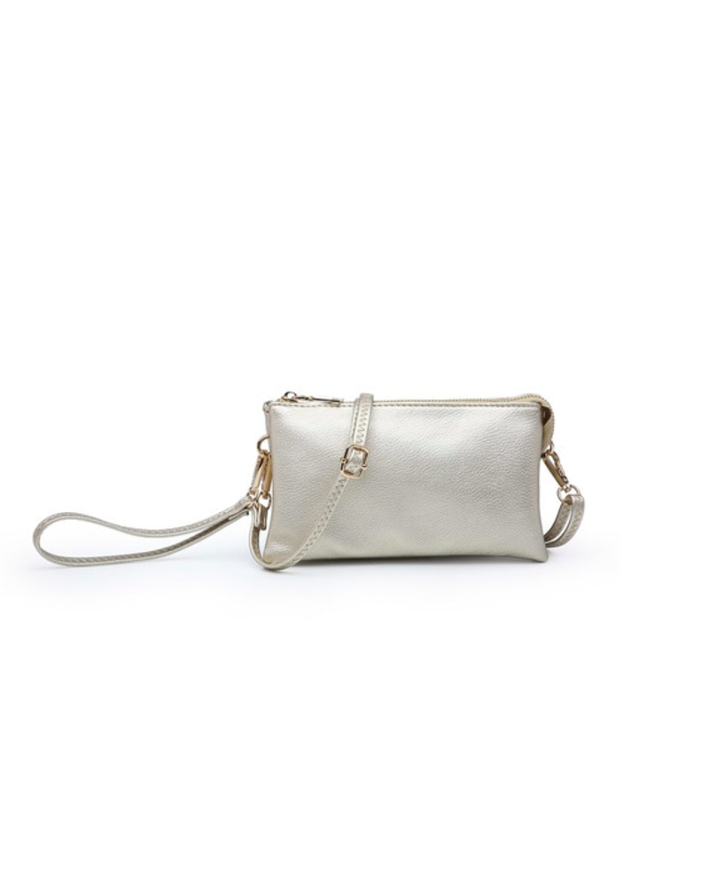 Jen & Co. Jen & Co. Riley Crossbody - Light Gold