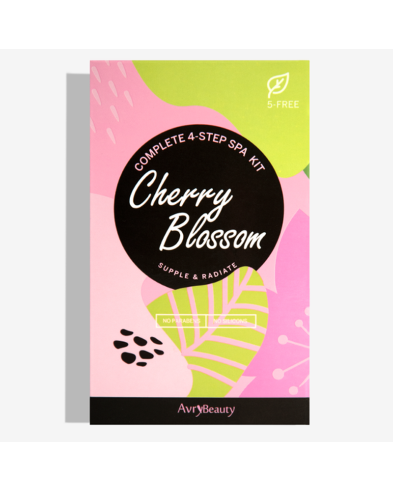 Avry Beauty Avry 4 Step Spa Kit - Cherry Blossom