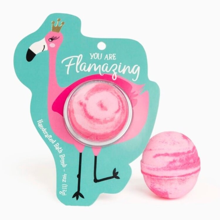 Cait & Co. Clamshell Bath Bomb - Flamingo