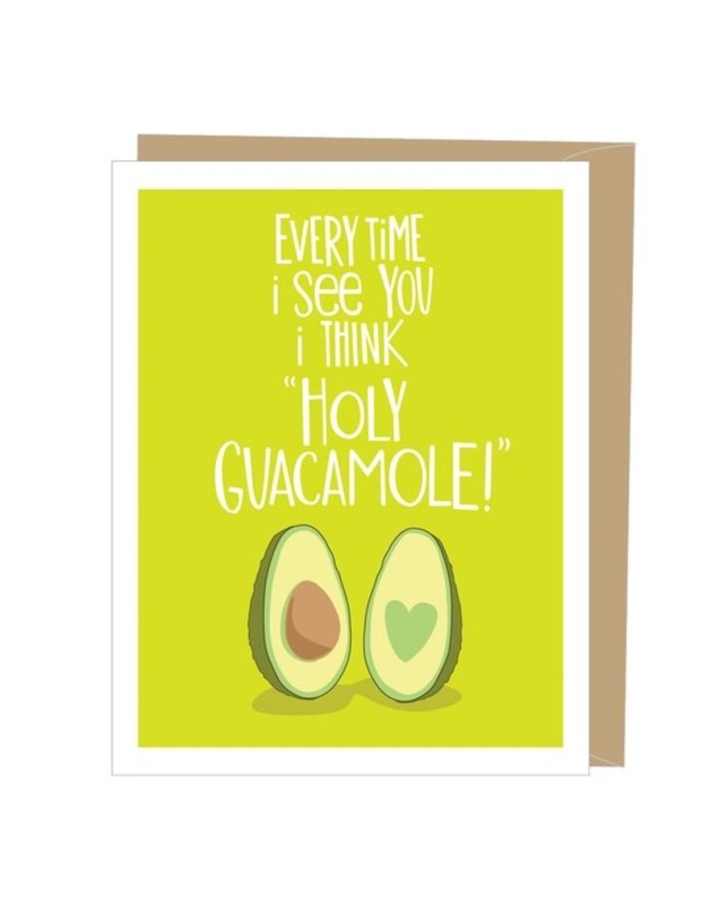 Apartment 2 Greeting Card - Holy Guacamole Anniversary