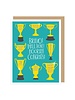 Apartment 2 Greeting Card - Congratulations Trophy