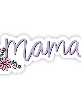 Mama Floral Sticker
