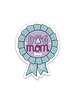Big Moods Dog Mom Ribbon Sticker