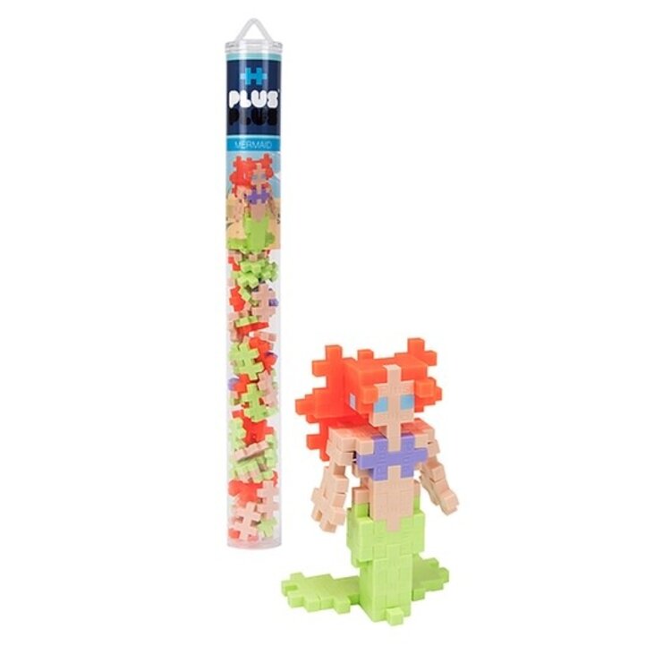 Plus-Plus USA Plus Blocks Tube - Mermaid