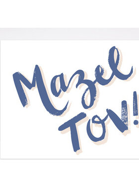 Mazel Tov Greeting Card