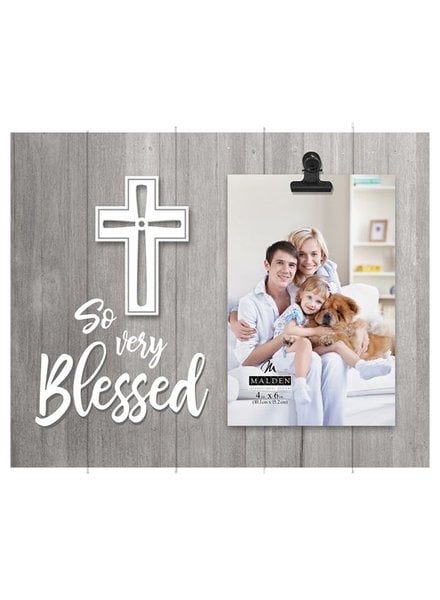 Malden So Very Blessed Cross Picture Frame