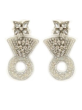 Diamond Engagement Ring Earrings