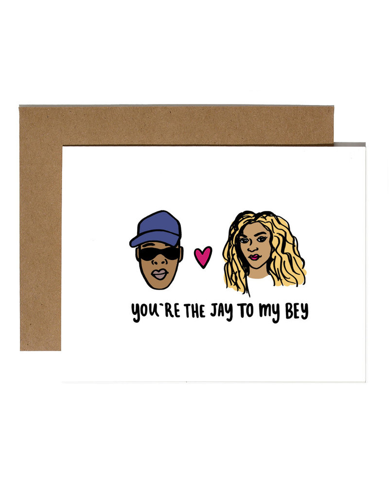 Brittany Paige Brittany Paige Greeting Card - Jay to Bey