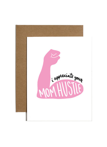 Brittany Paige Greeting Card - Mom Hustle