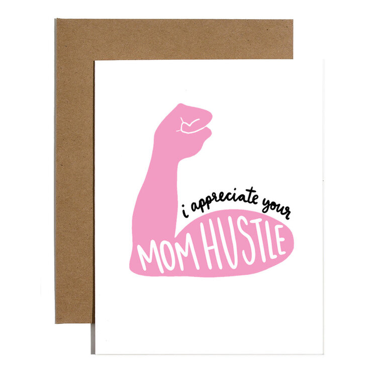 Brittany Paige Greeting Card - Mom Hustle