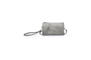Metallic Make Up Bag - Monogram Available at Initial Styles Jupiter -  Initial Styles Jupiter Boutique