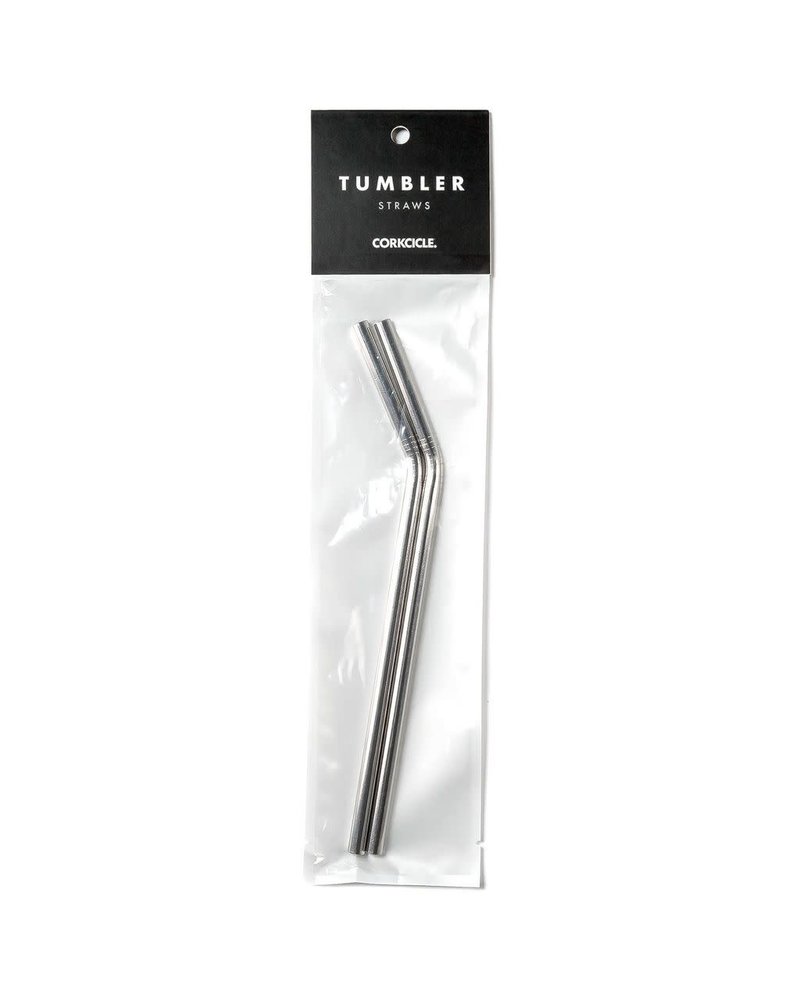 CORKCICLE Tumbler Straw 2-Pack with Cleaner
