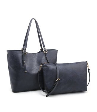 Jen & Co. Jen & Co. 2-in-1 Bag - Navy