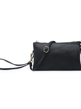 Jen & Co. Jen & Co. Black Riley Crossbody