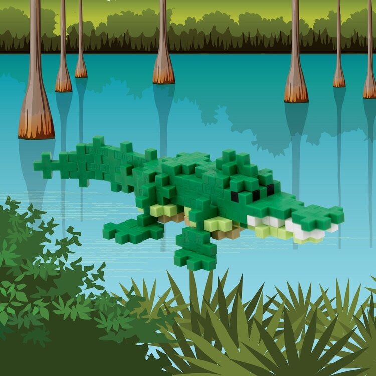 Plus-Plus USA Alligator Plus-Plus Blocks