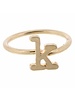 Jane Marie Jane Marie Block Initial Ring