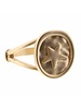 Jane Marie *Jane Marie Gold Ring -  Wavy Oval Star