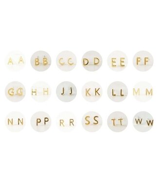 Michelle McDowell Luxe Initial Stud Earrings