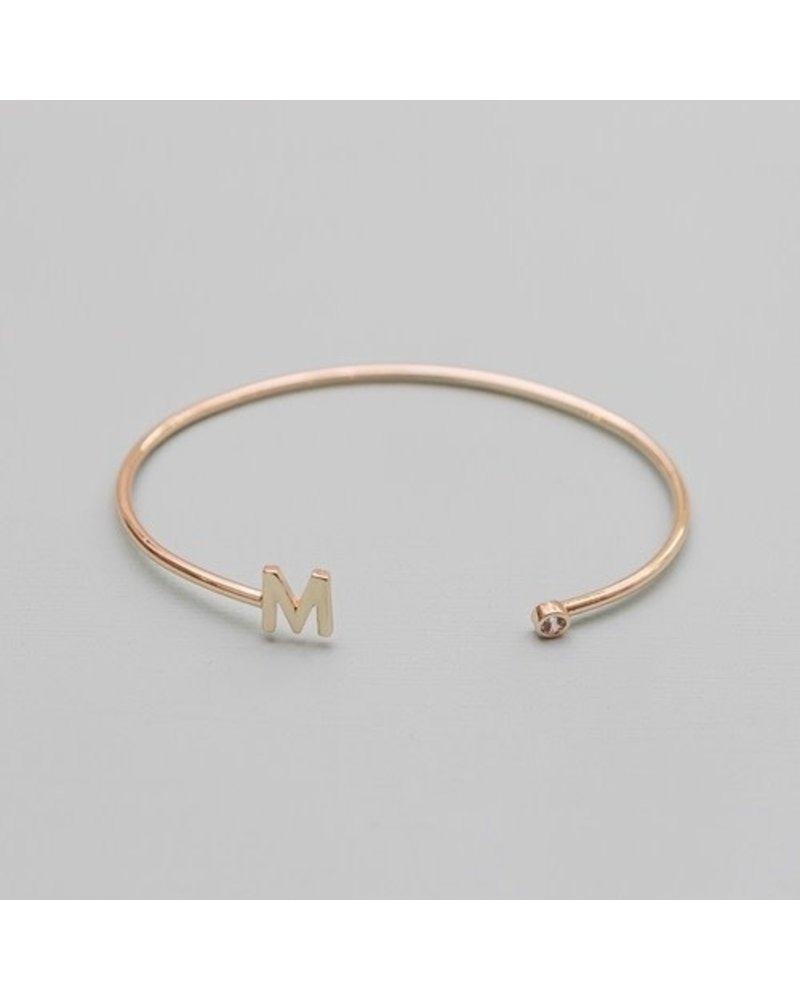 Michelle McDowell Initial Cuff Bracelet at Initial Styles Jupiter - Initial  Styles Jupiter Boutique