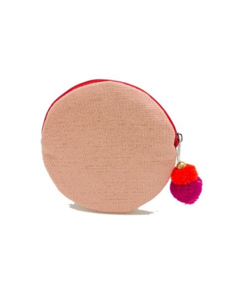 LC Designs LCD Round Beaded Initial Pouch - F