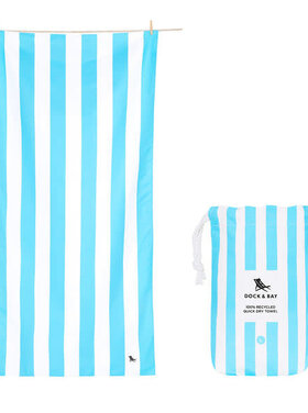 Dock & Bay Tulum Blue Quick Dry Beach Towel